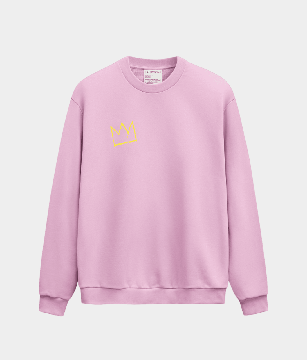 Sweatshirt Crown - Pink
