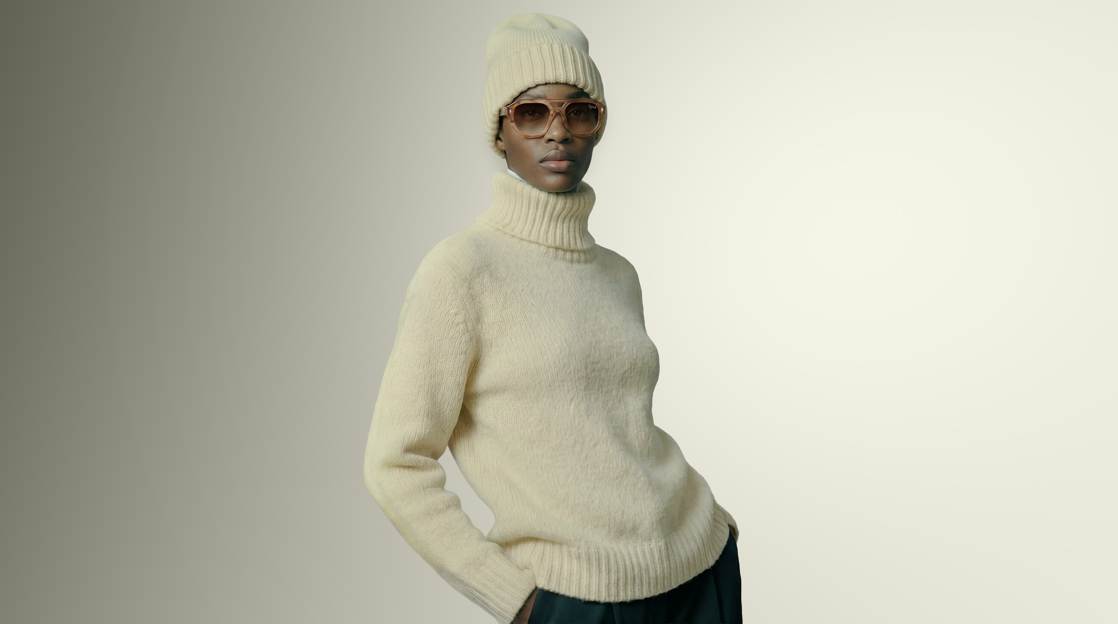 GEORGE SUNGLASSES  Horn Oyster