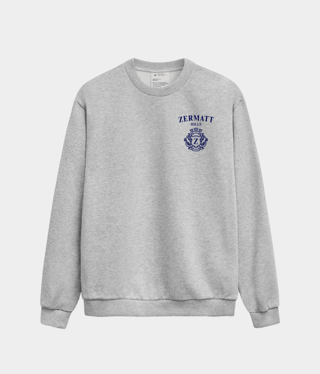 Sweatshirt Zermatt Hills - Grey