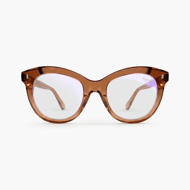 Emma Peach - Blue-light glasses + Sun Clip