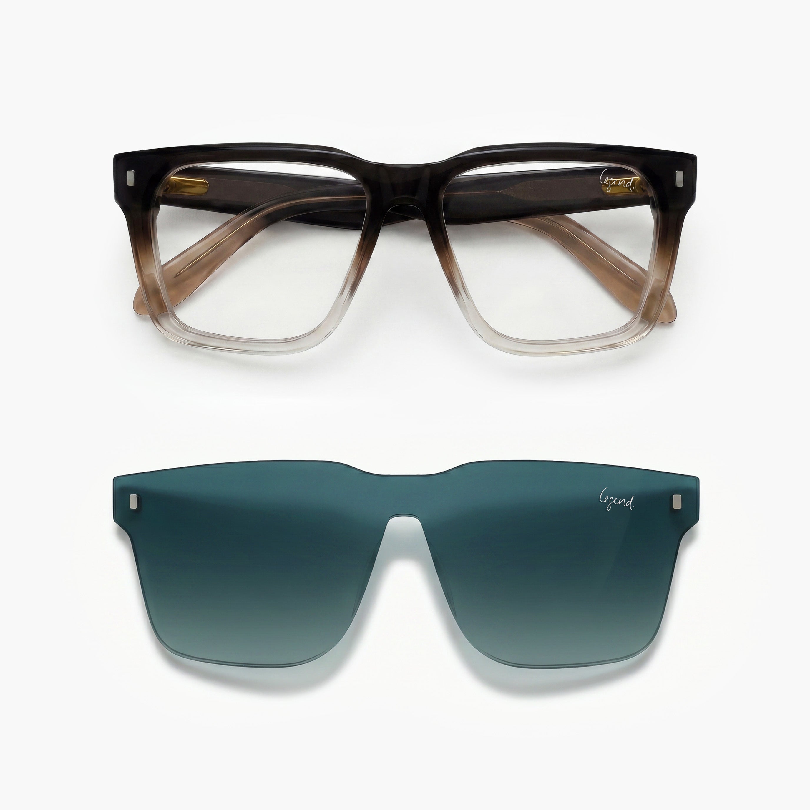 Darryl CH - Blue-light Glasses + Clip