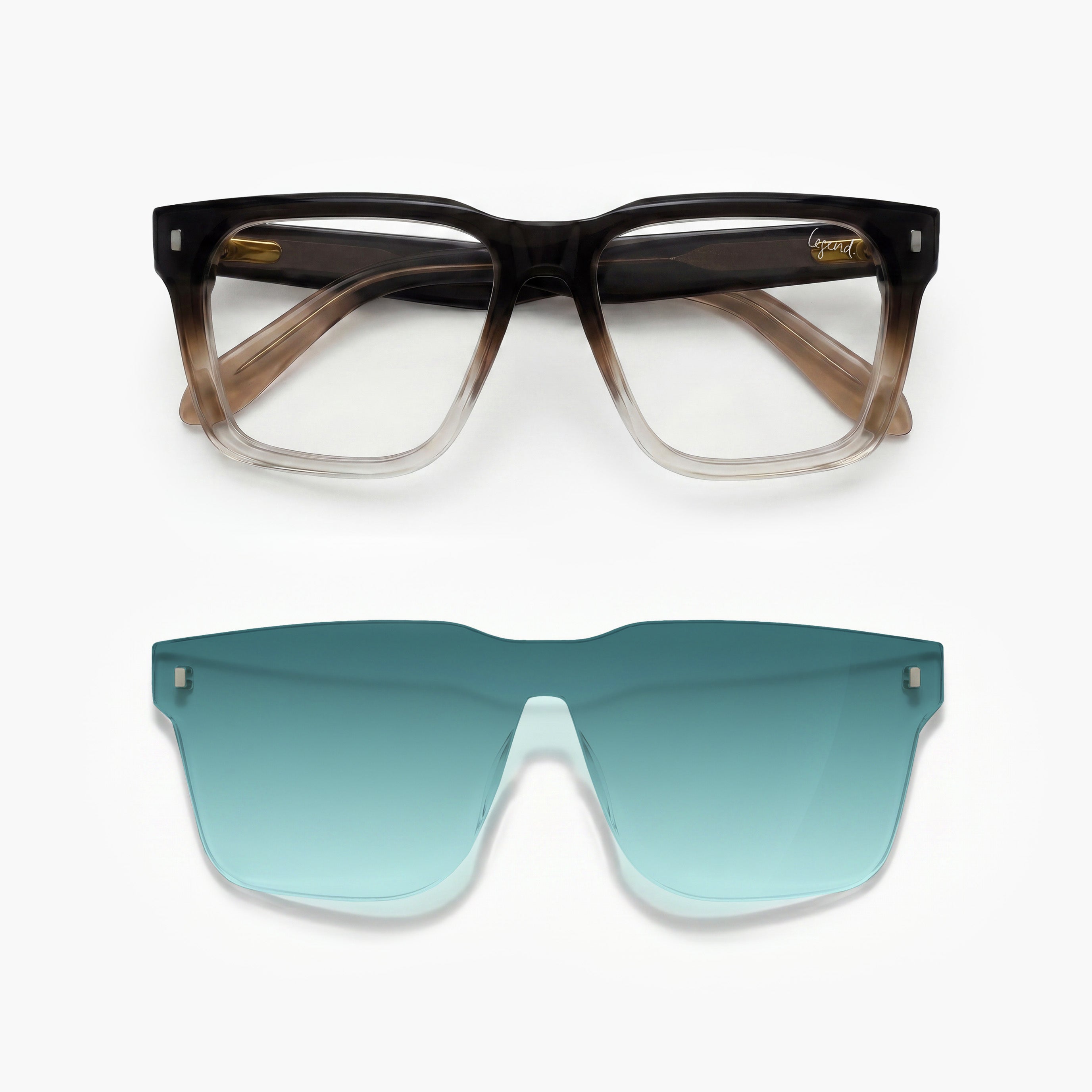 Darryl CH - Blue-light Glasses + Clip