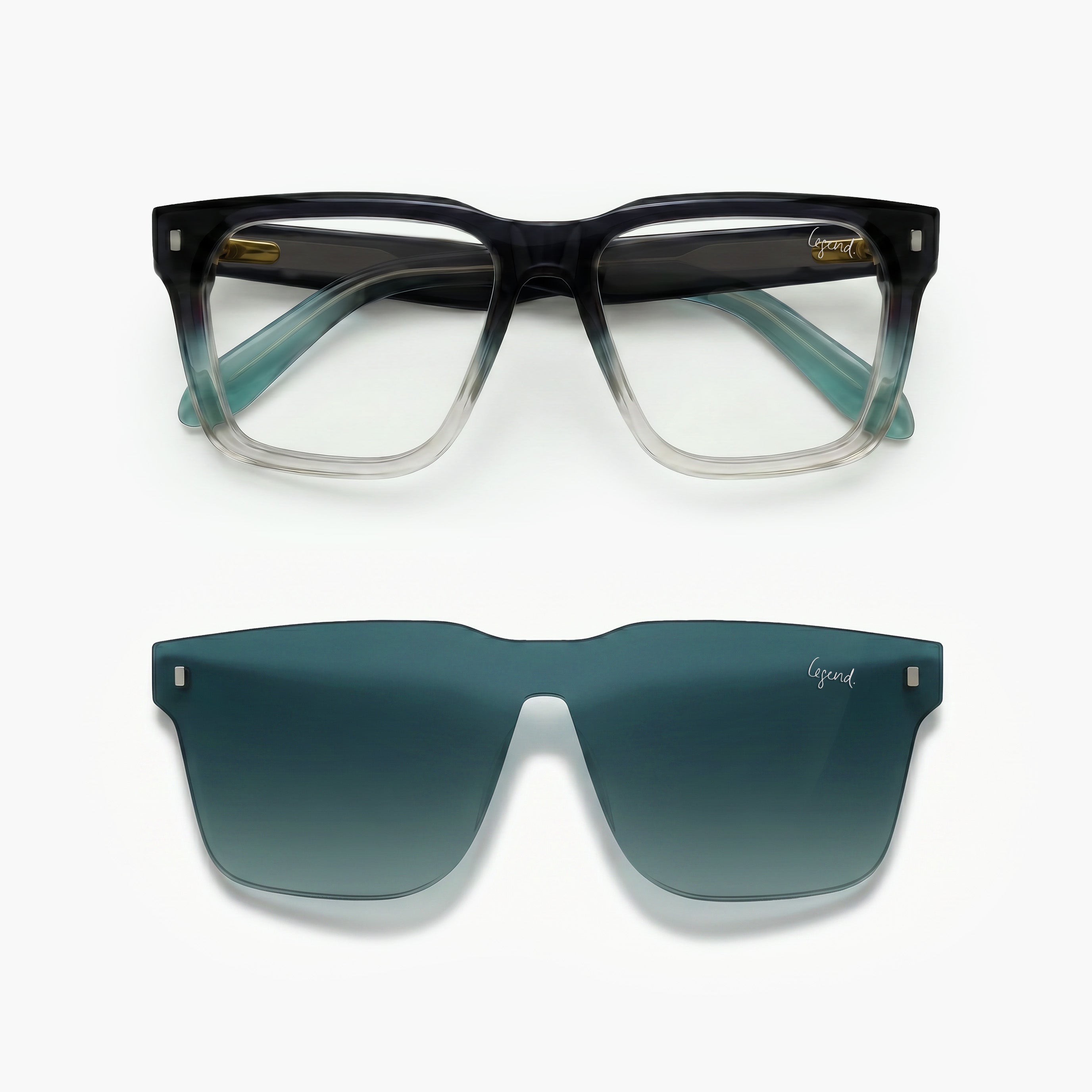 Darryl OC - Blue-light Glasses + Clip
