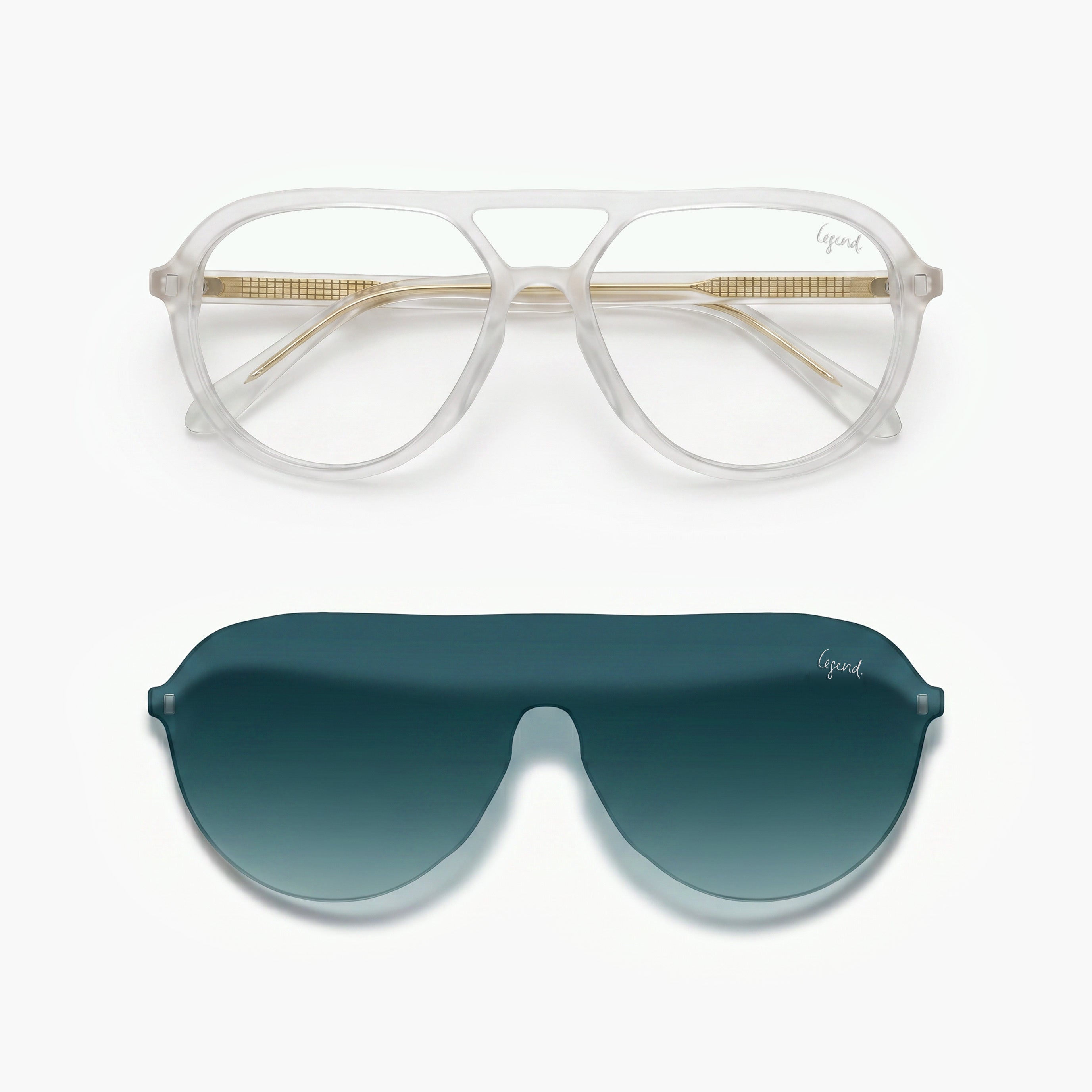 Dean CW -  Blue-light glasses + Clip