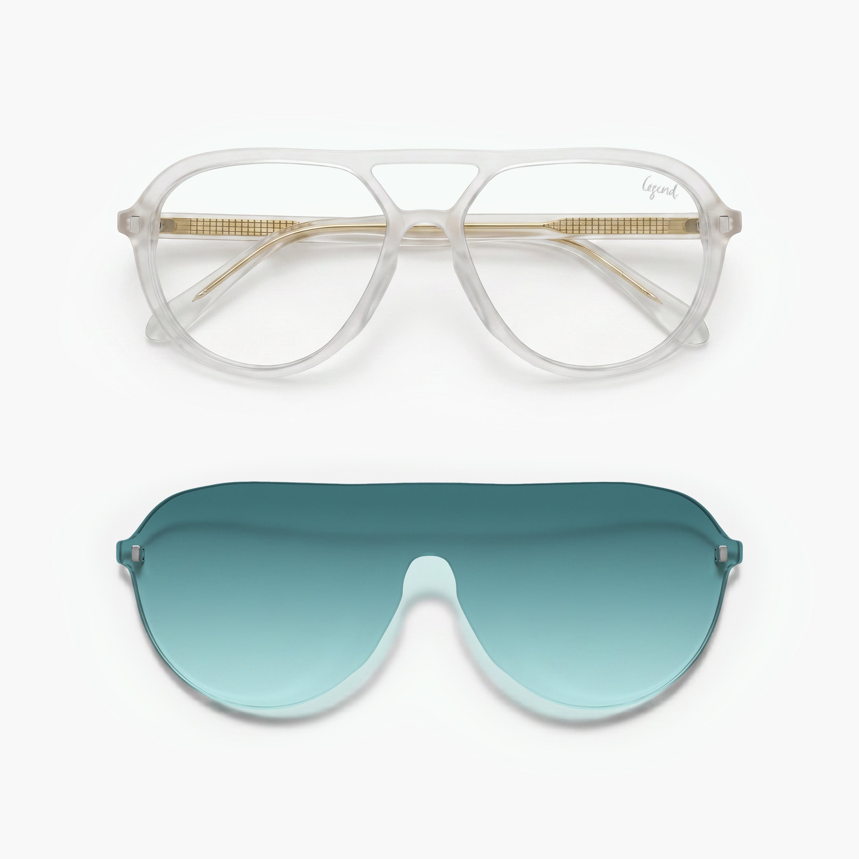 Dean CW -  Blue-light glasses + Clip