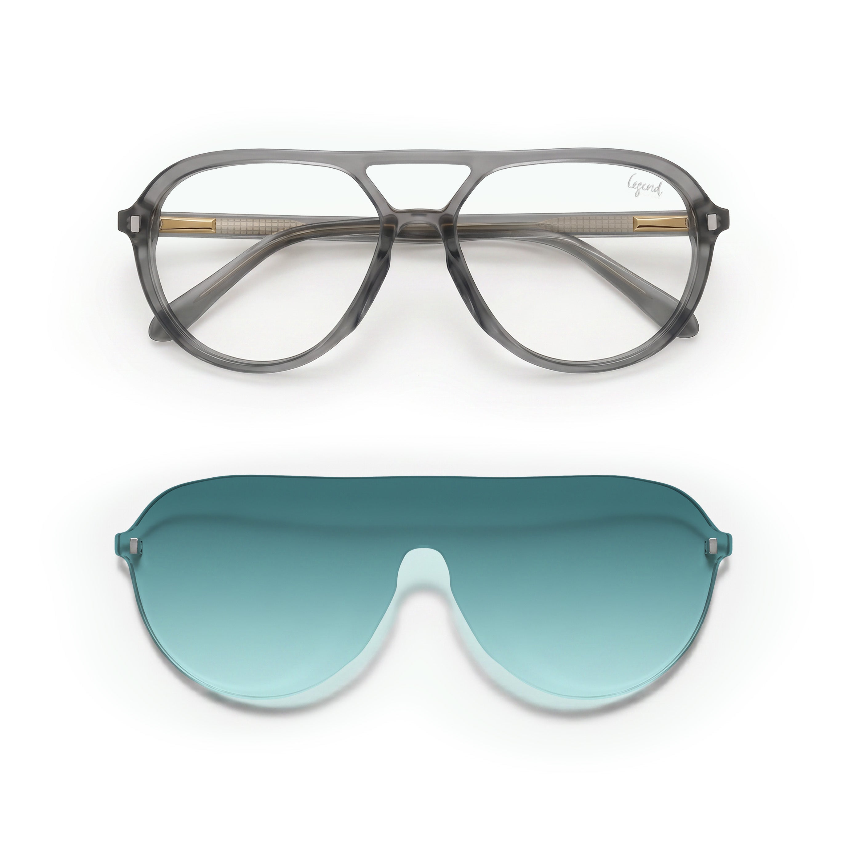 Dean SG -  Blue-light glasses + Clip