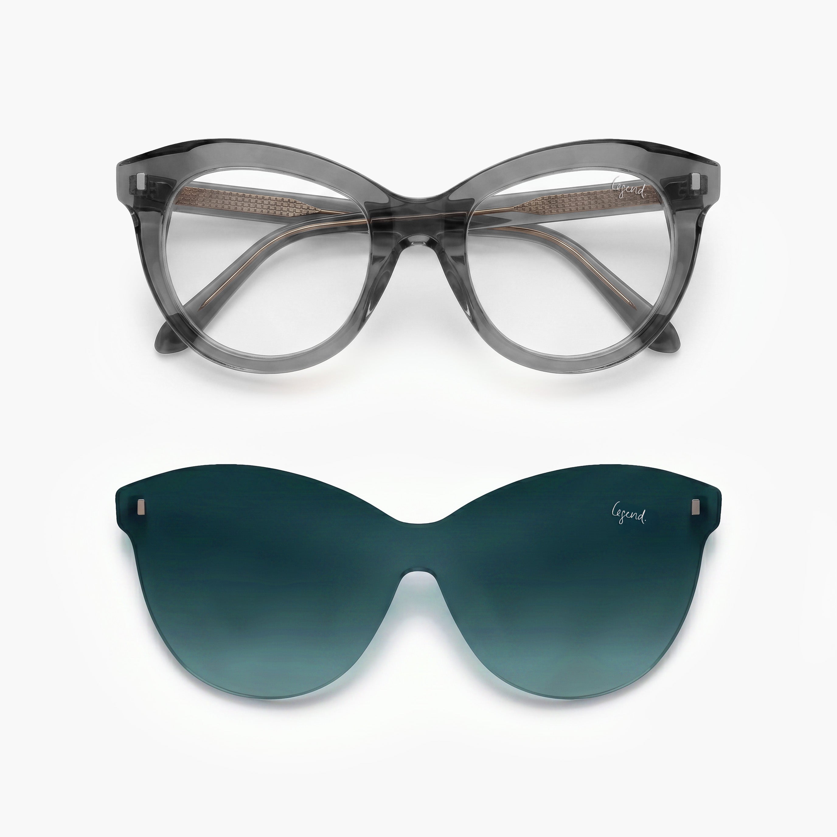 Emma LA - Blue-light glasses + Clip