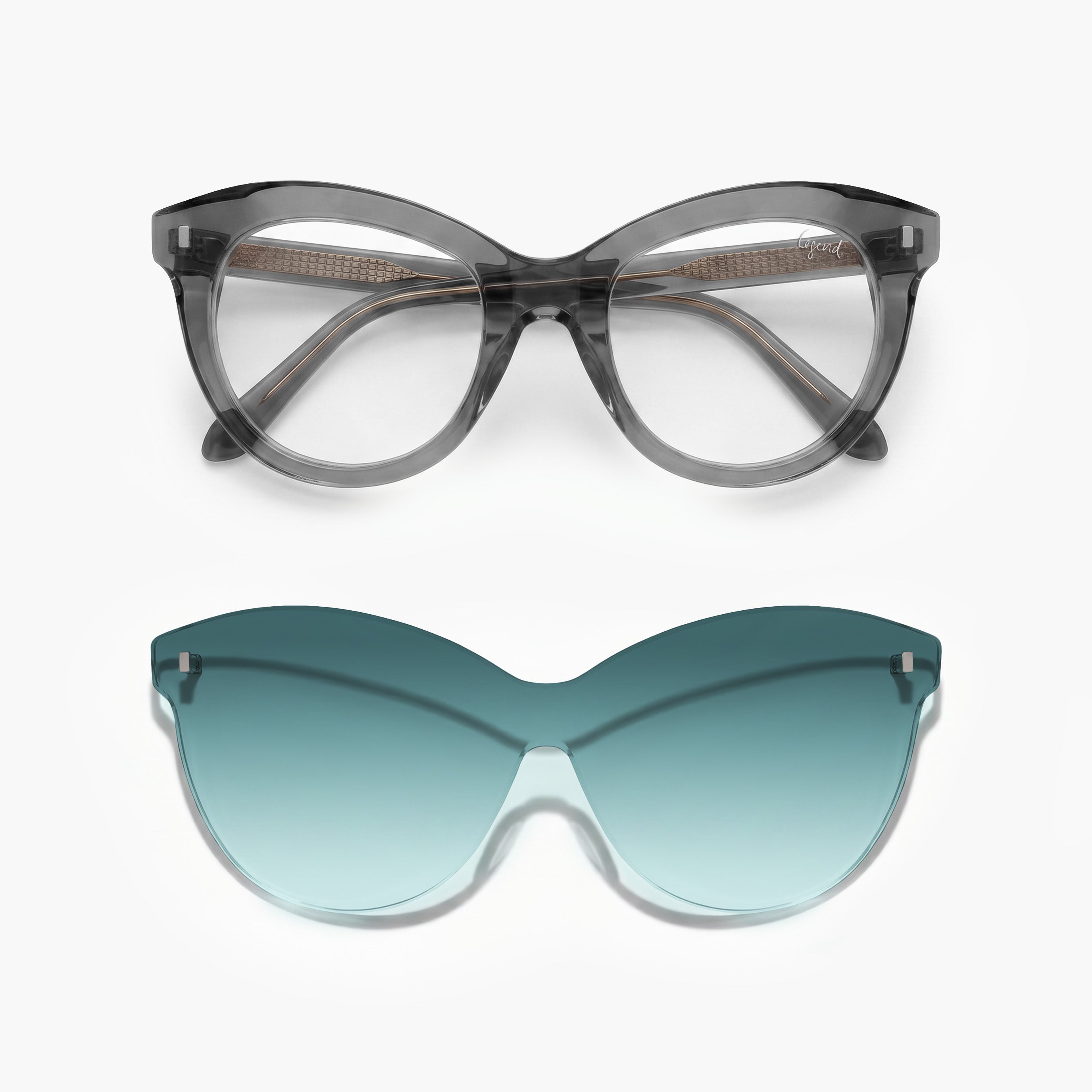 Emma LA - Blue-light glasses + Clip