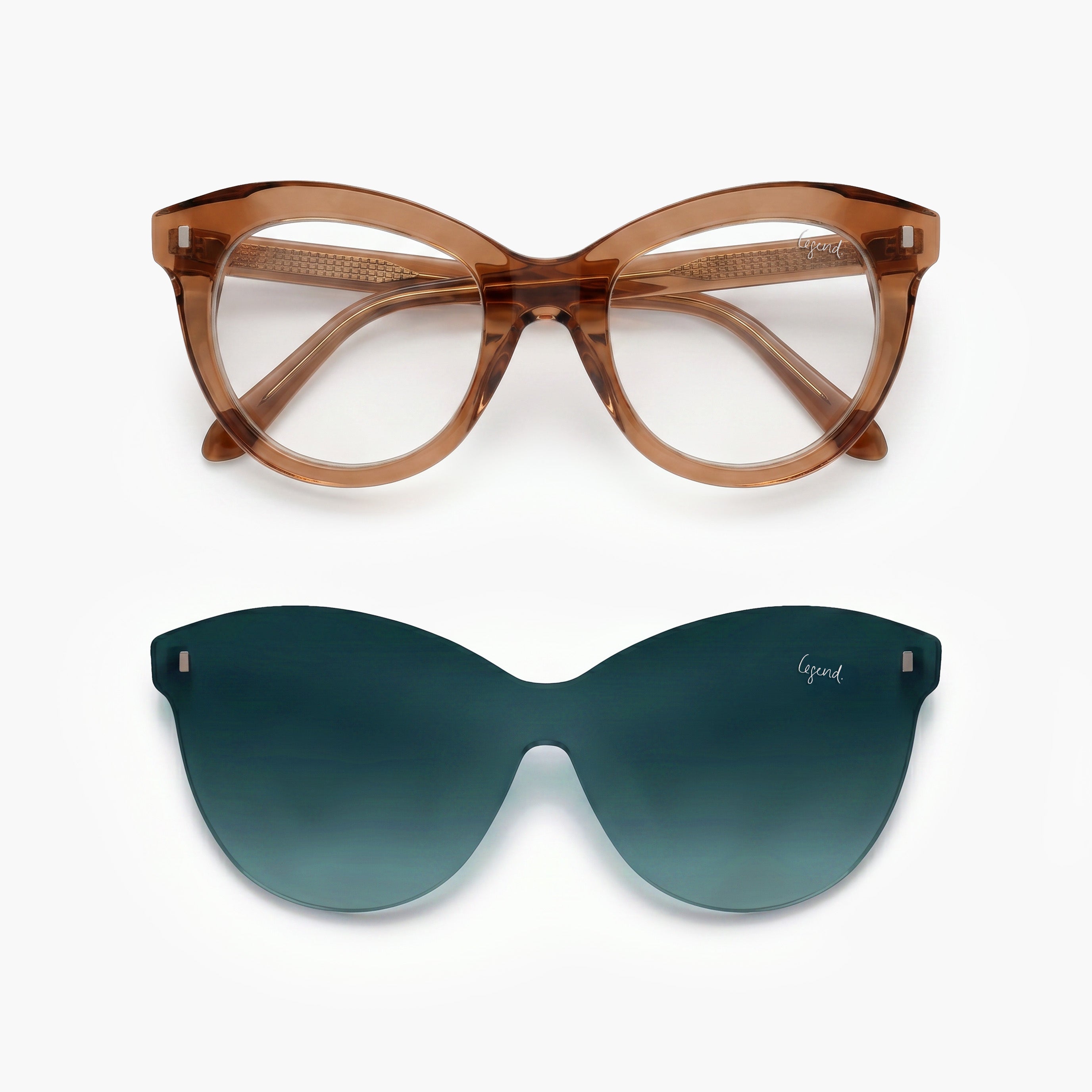 Emma PE - Blue-light glasses + Clip