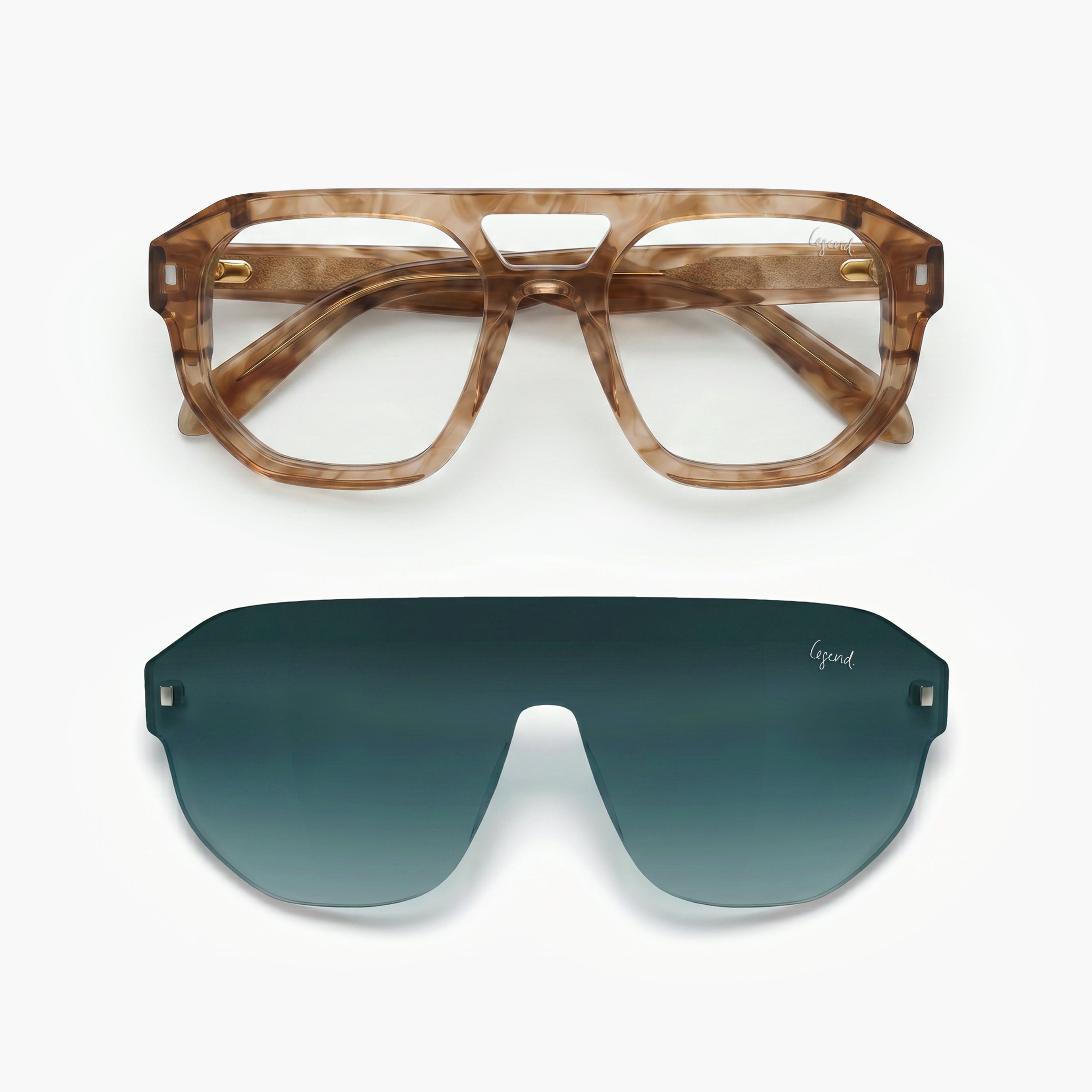 George OY  - Blue-light glasses + Clip