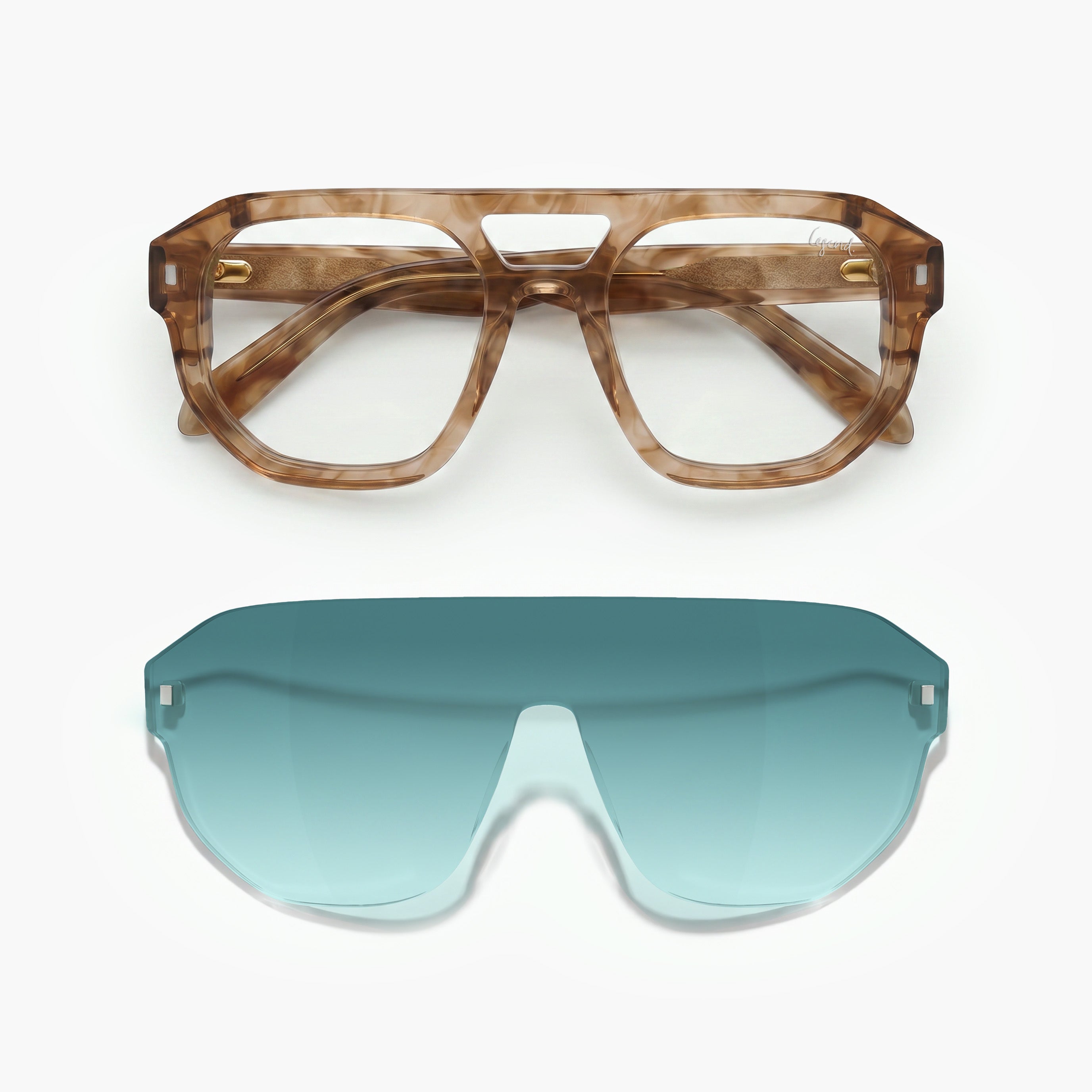 George OY  - Blue-light glasses + Clip