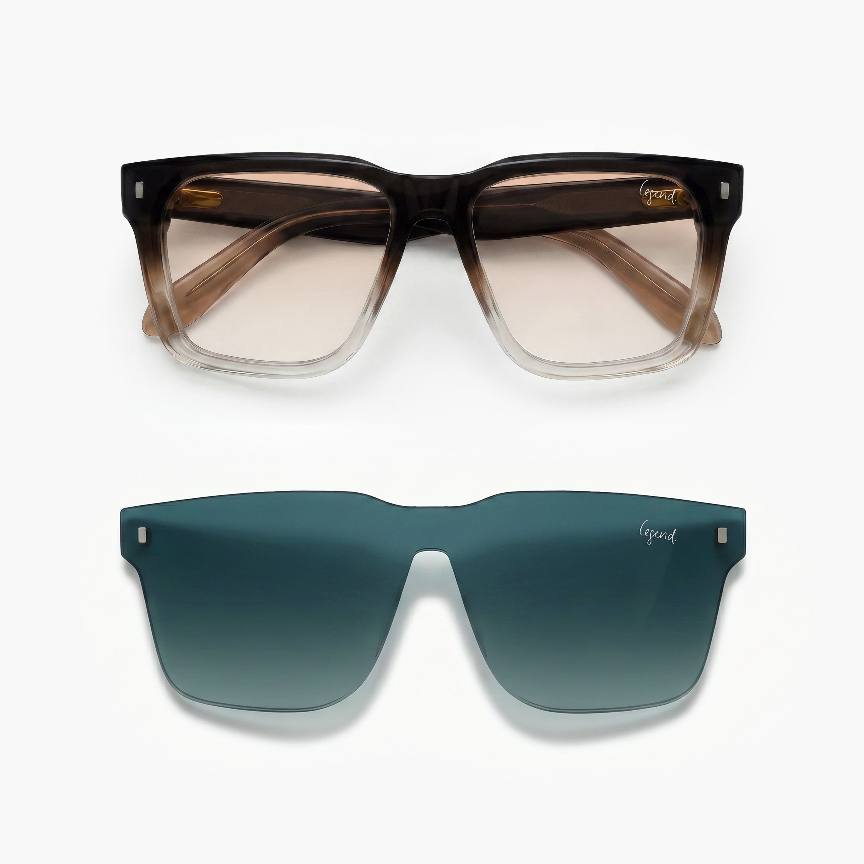 Darryl CH - Reading Glasses + Clip