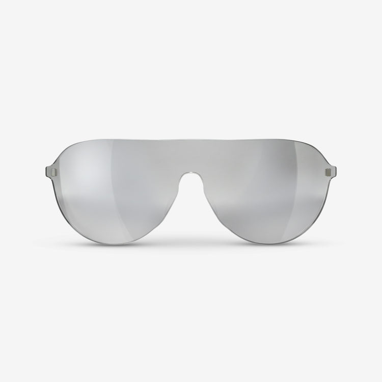 MIRRORED SILVER SUN CLIP-ON -  Dean