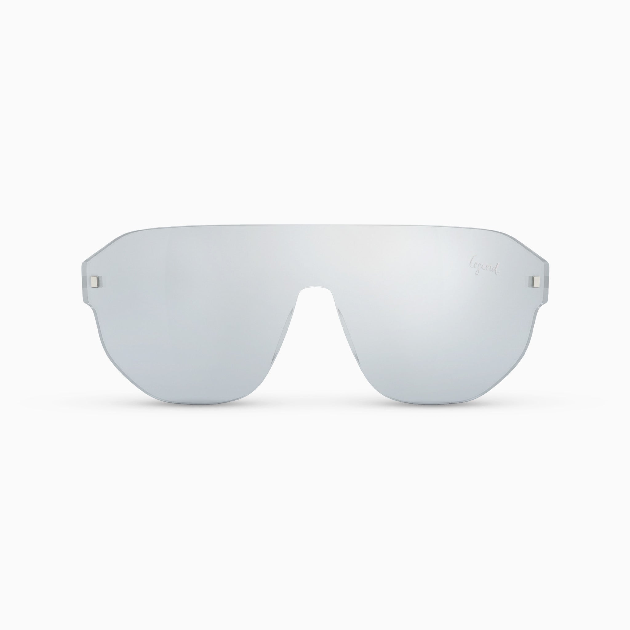 MIRRORED SILVER CLIP-ON -  George