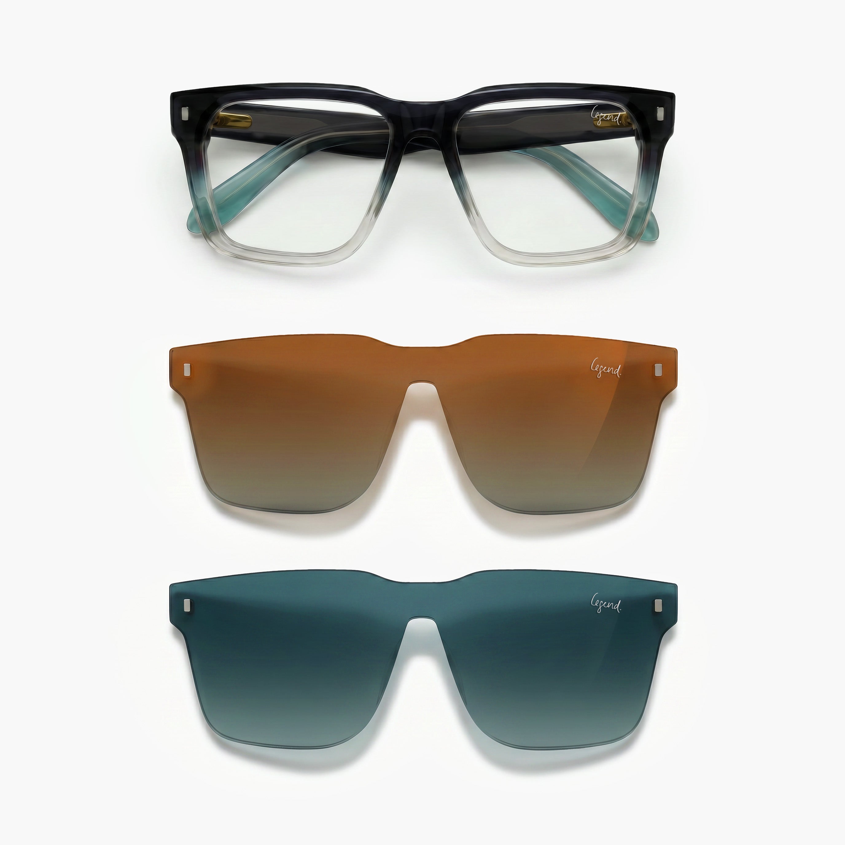 Darryl OC - Prescription Glasses +2 Clips