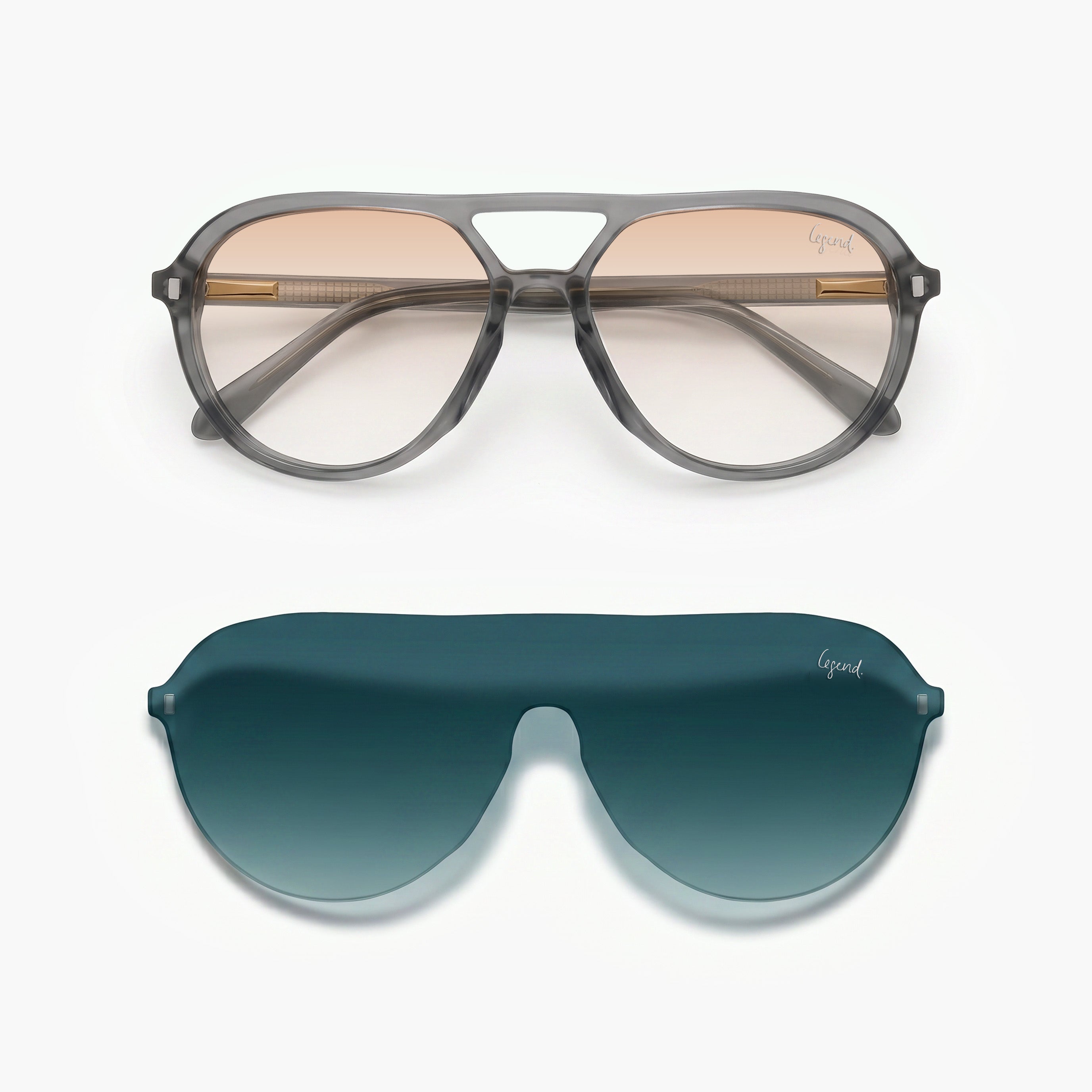 Dean SG - Reading Glasses + Clip