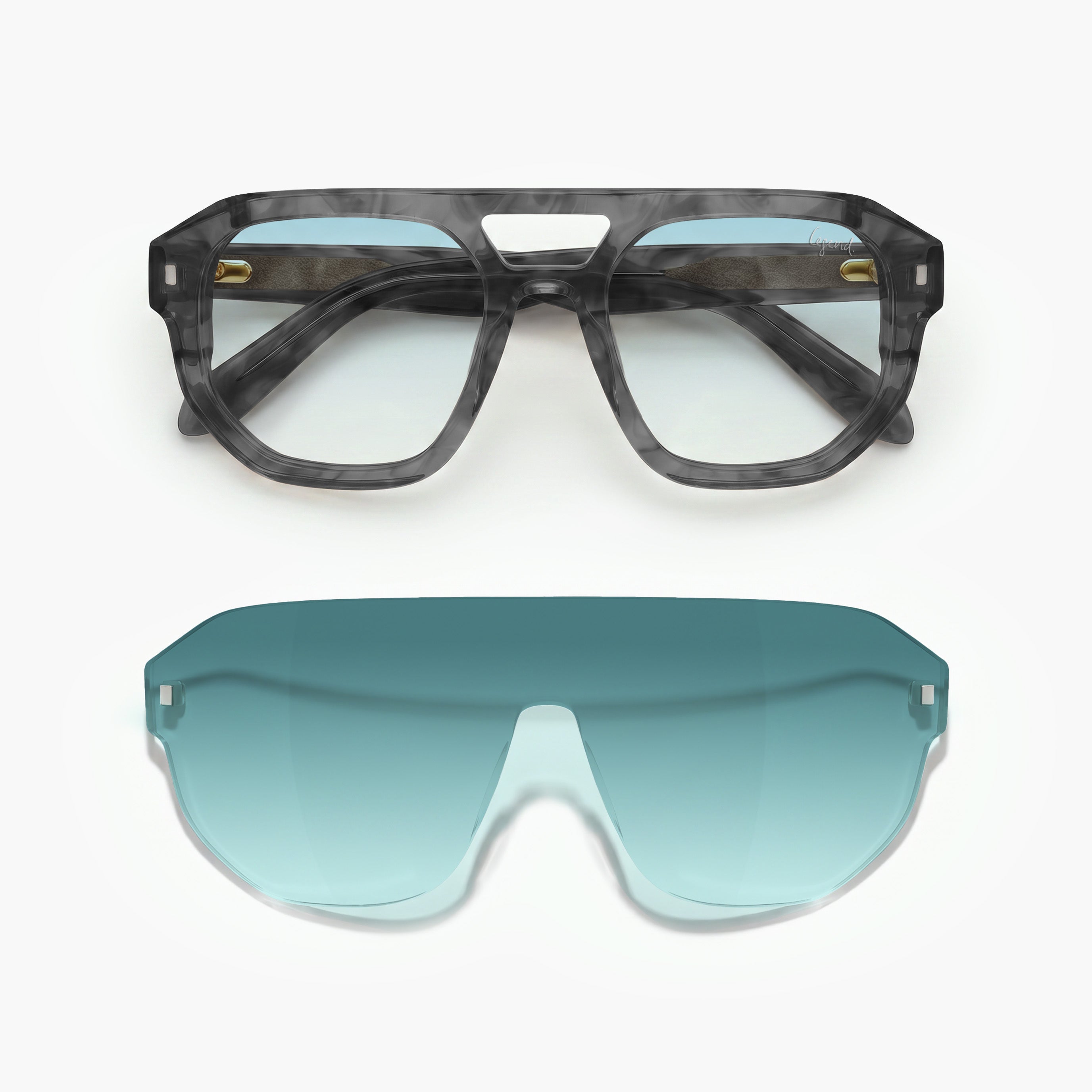 George OB - Reading Glasses + Clip