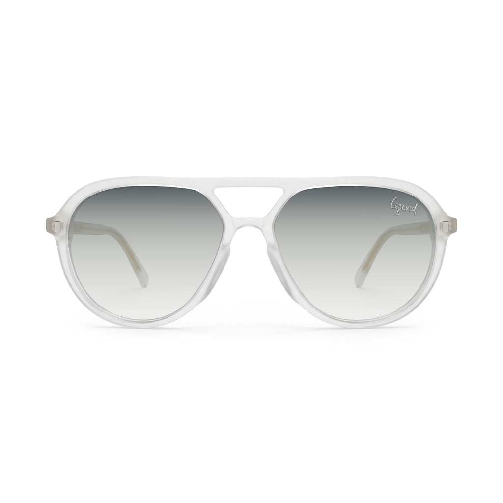 DEAN SLIM FIT SUNGLASSES  Chalky White