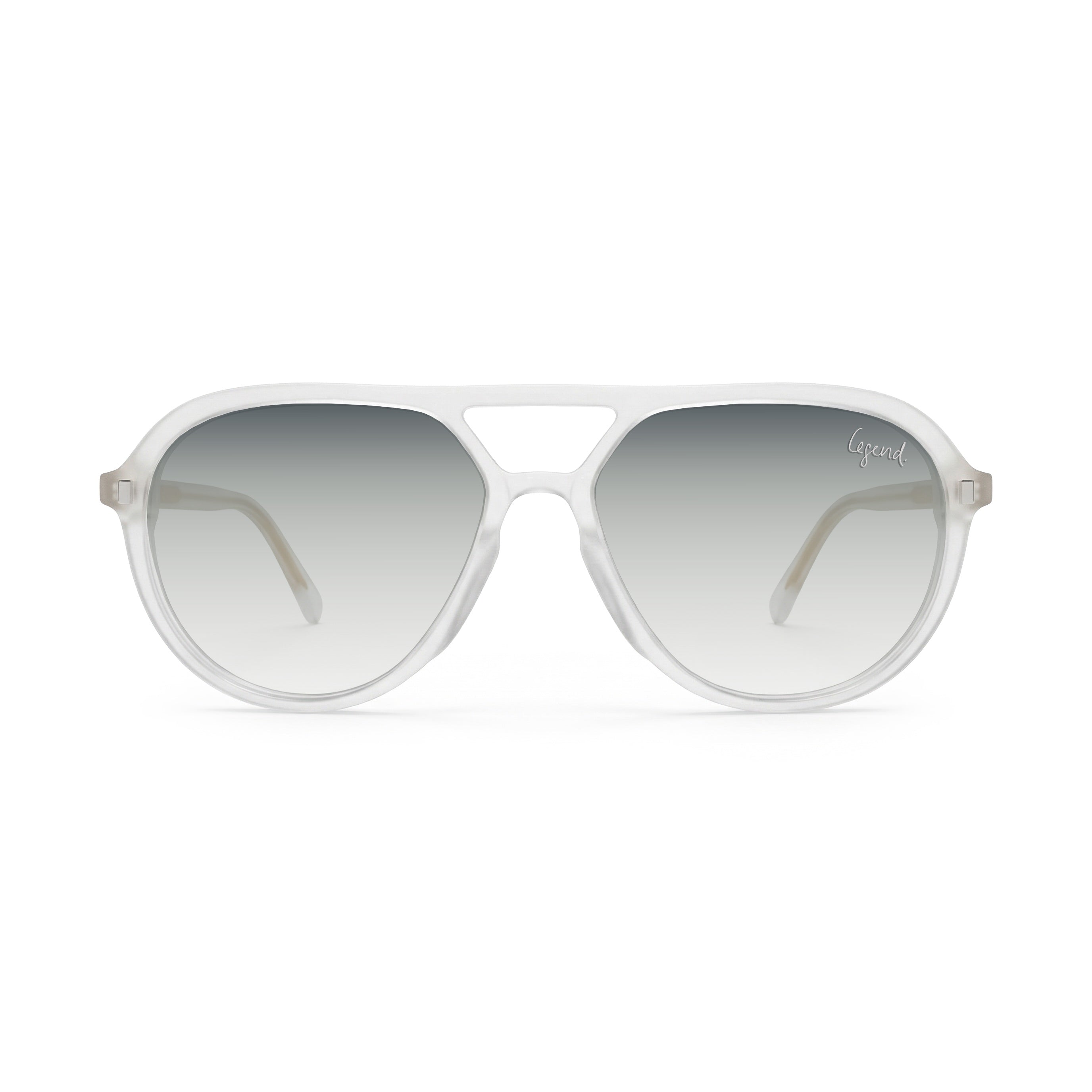 DEAN SLIM FIT SUNGLASSES  Chalky White