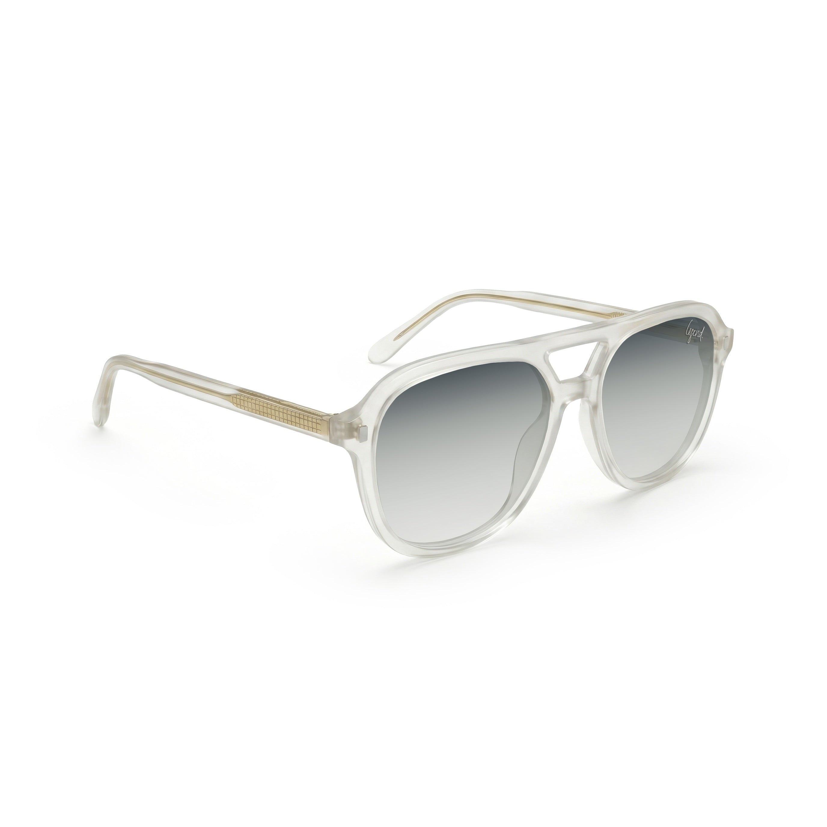 DEAN SLIM FIT SUNGLASSES  Chalky White