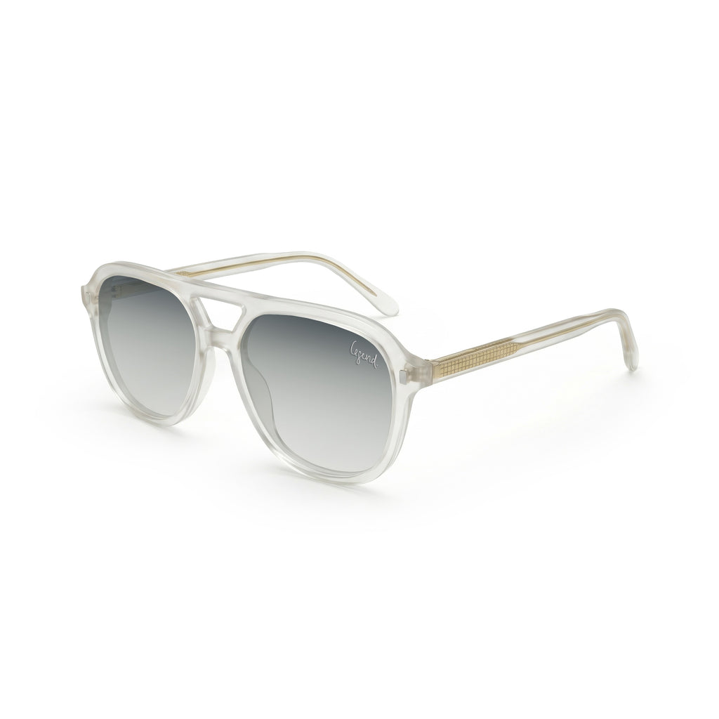 DEAN SLIM FIT SUNGLASSES  Chalky White
