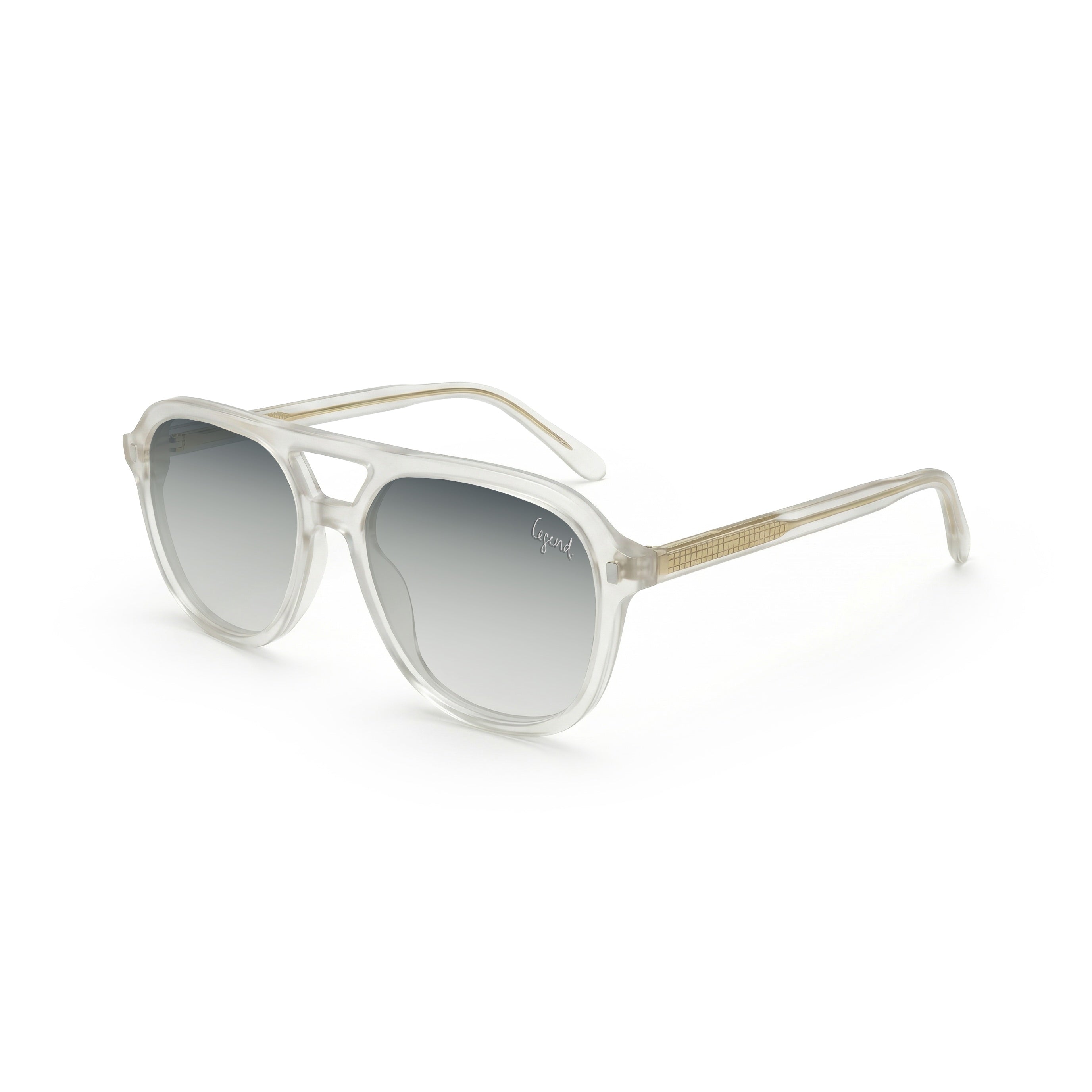 DEAN SLIM FIT SUNGLASSES  Chalky White