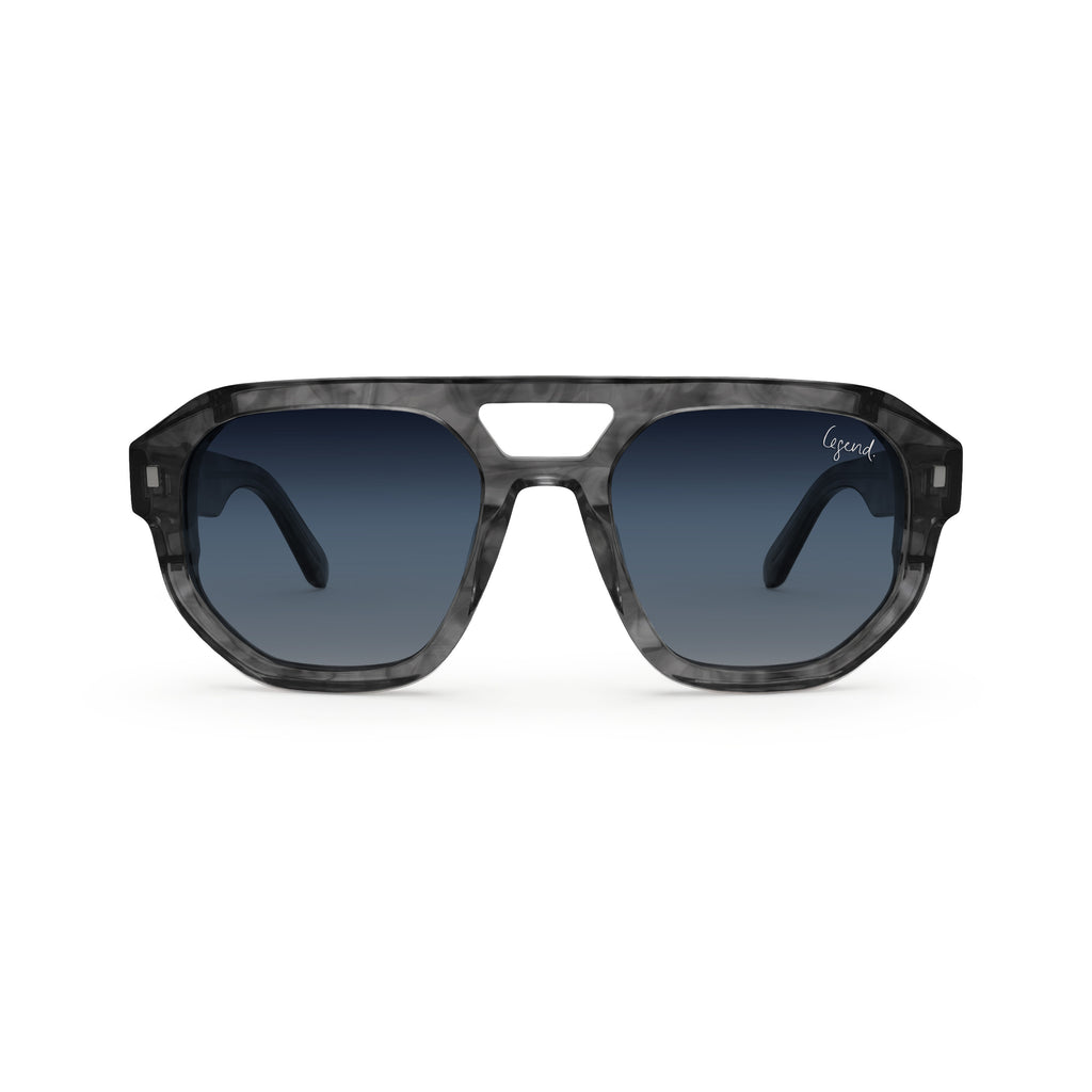 GEORGE SUNGLASSES  Horn Obsidian