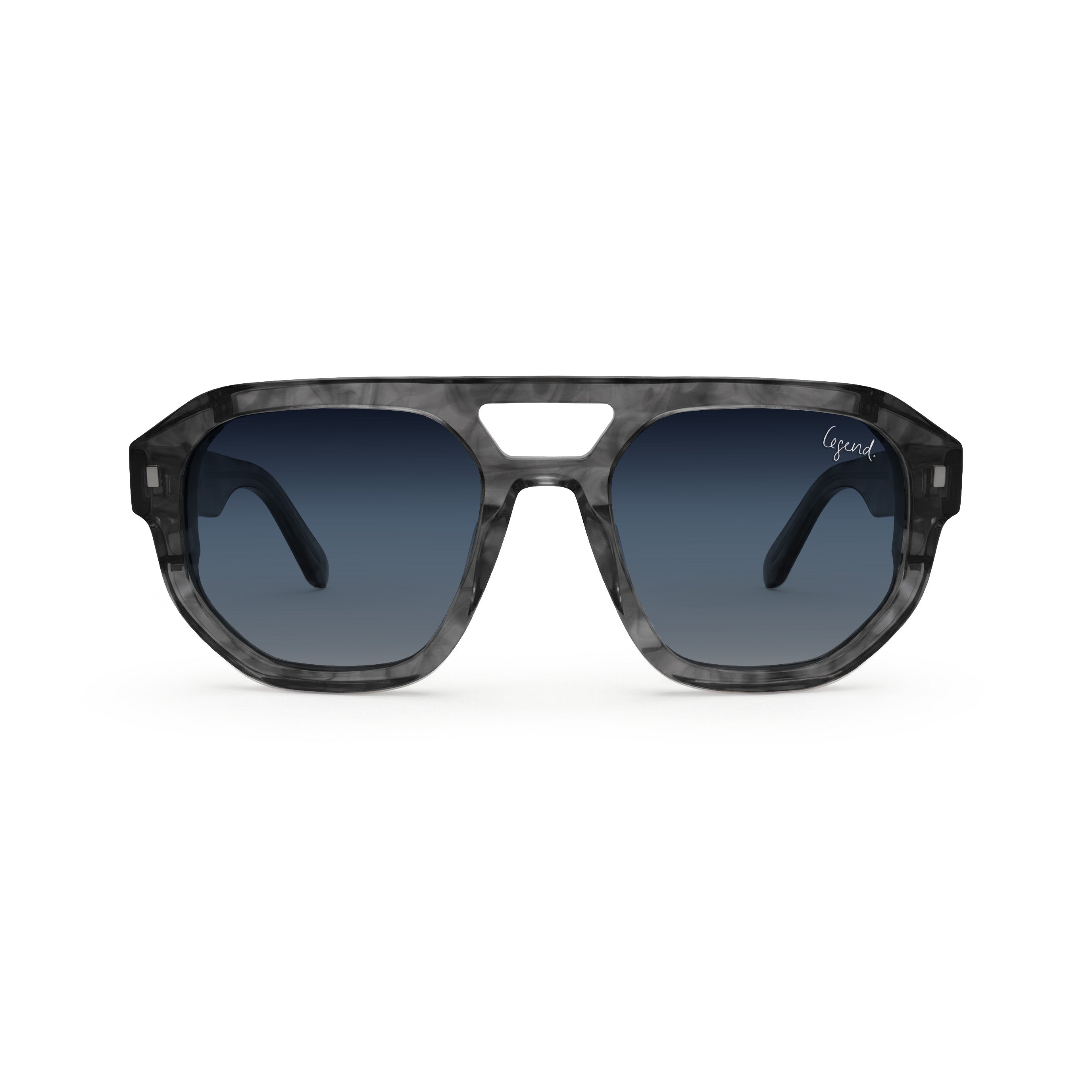 GEORGE SUNGLASSES  Horn Obsidian