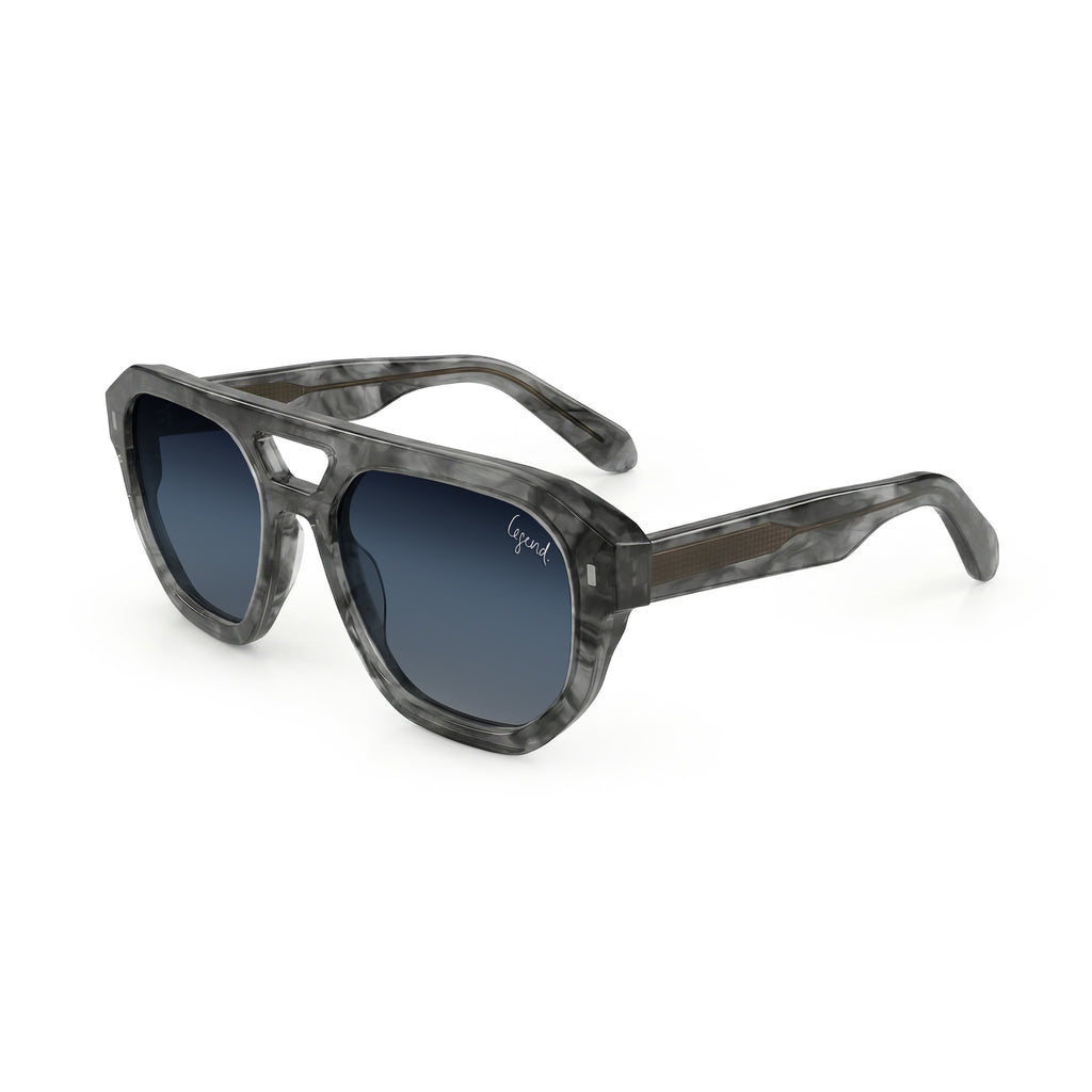 GEORGE SUNGLASSES  Horn Obsidian