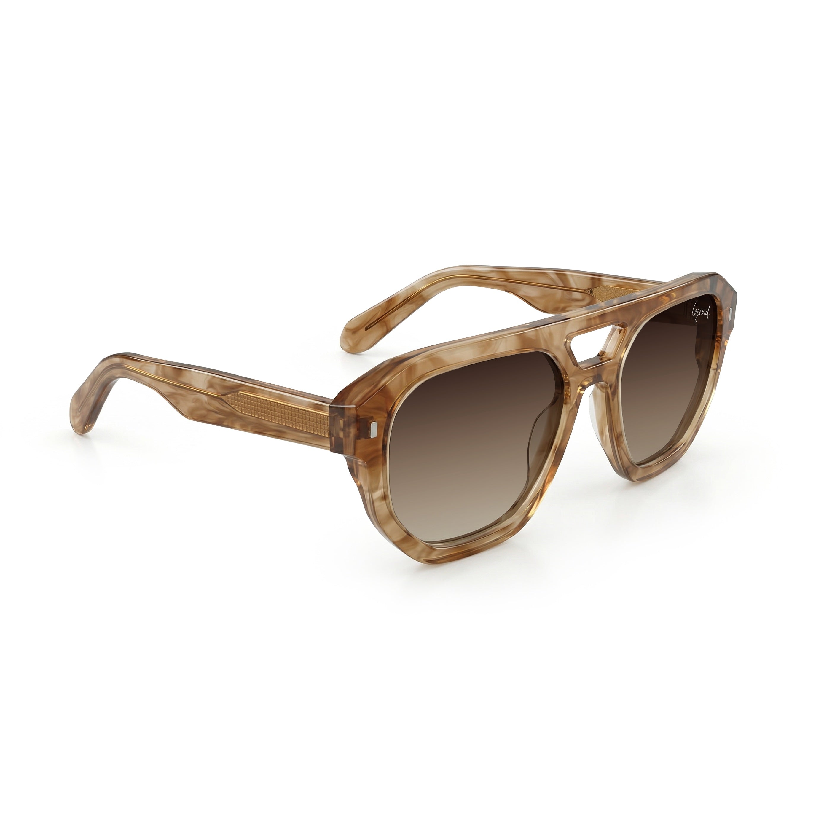GEORGE SLIM FIT SUNGLASSES  Horn Oyster